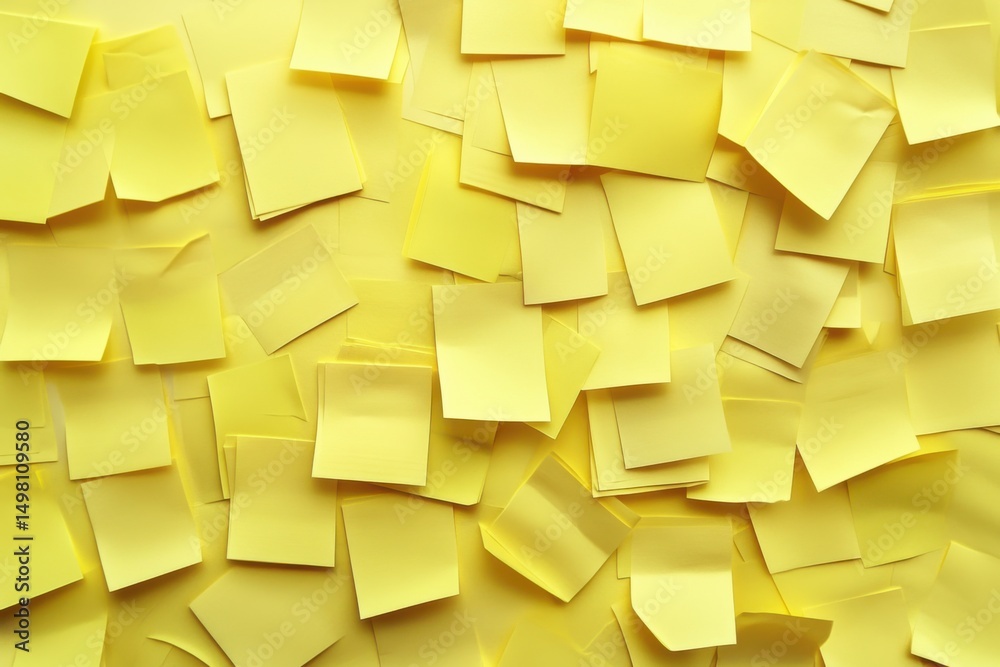 Sticky notes texture yellow memo on white background Sticky notes texture yellow memo on white background