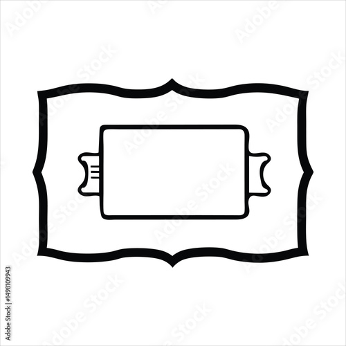 Bible verse frame silhouette