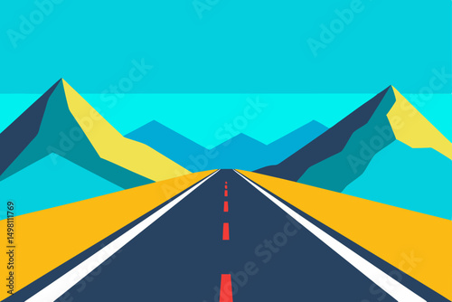 road to the mountain