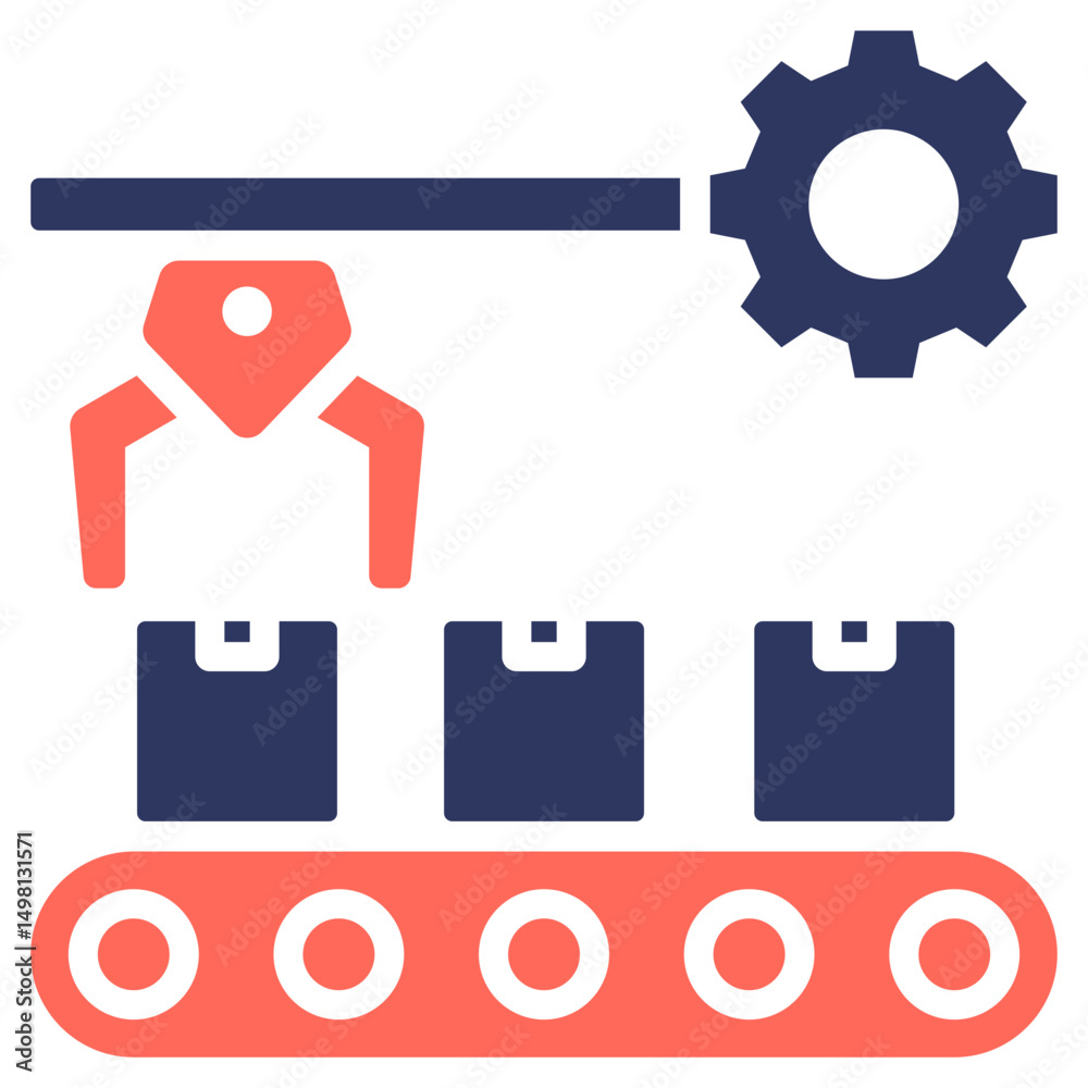 Manufacturing Icon Manufacturing Icon