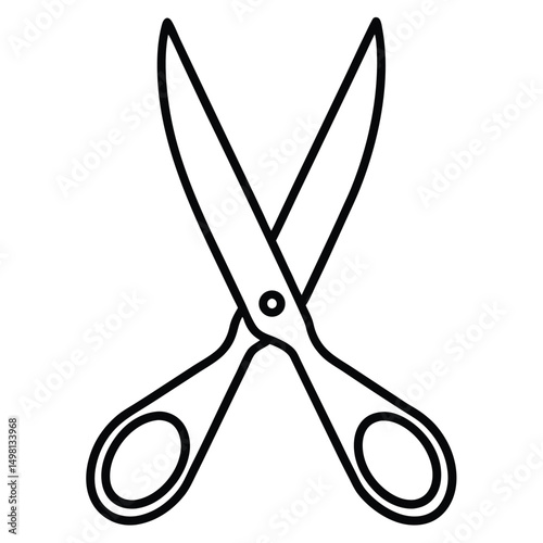 scissors isolated on white background