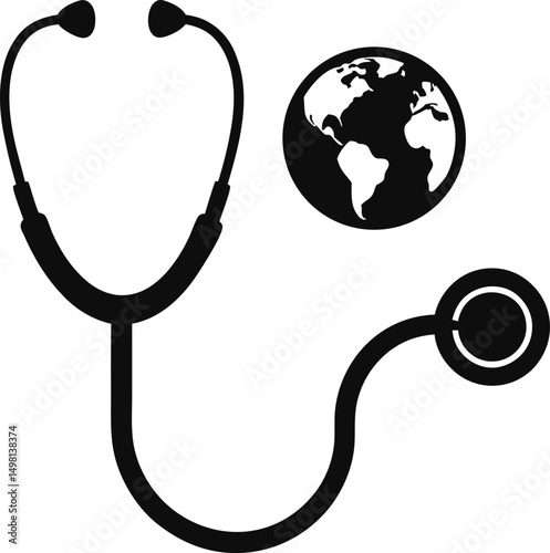 stethoscope silhouette