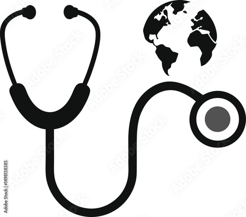 stethoscope silhouette