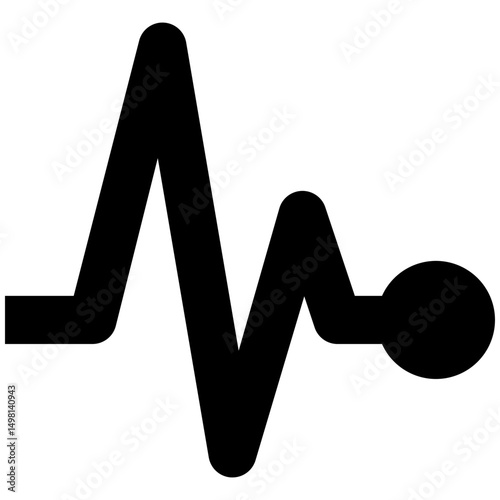 3d graphic of a glowing symbol glittering golden