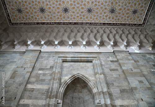 The Juma Mosque in Shamakhi, Azerbaijan, was first built in 743. Destroyed by Armenians in the 20th century, the mosque was restored and renovated in 2013.