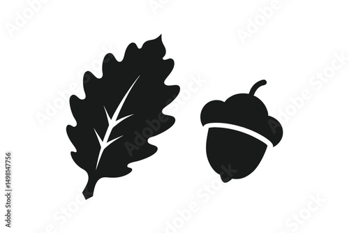 oak leaf and acorn
