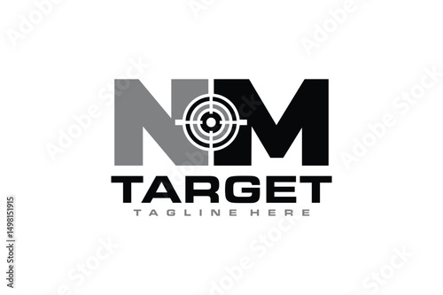 NM letter aim logo