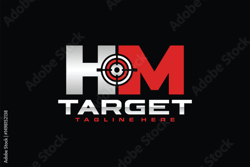 HM letter aim logo