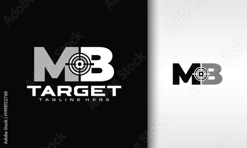 MB letter aim logo