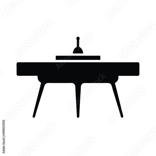 old wooden table
