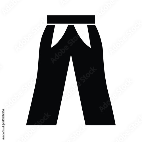 jeans isolated on white background