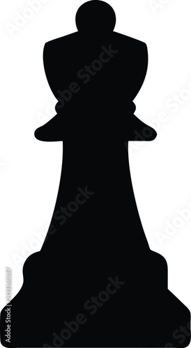 chess king piece silhouette