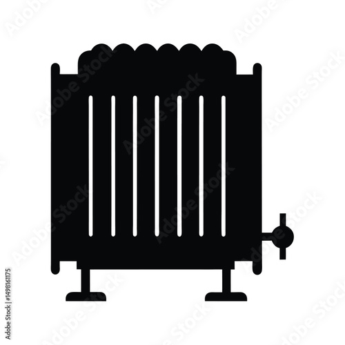 air conditioner isolated on white background