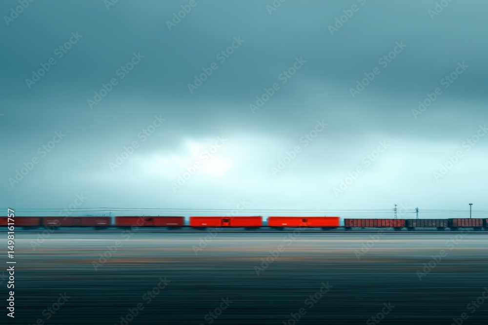 Obraz premium Vehicles in Motion: Transport on the Move