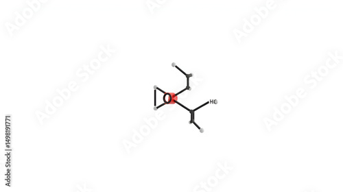 3D image of Pederin skeletal formula - molecular chemical structure of vesicant toxic amide isolated on white background