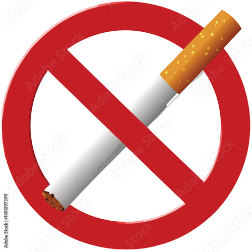 no smoking sign vector