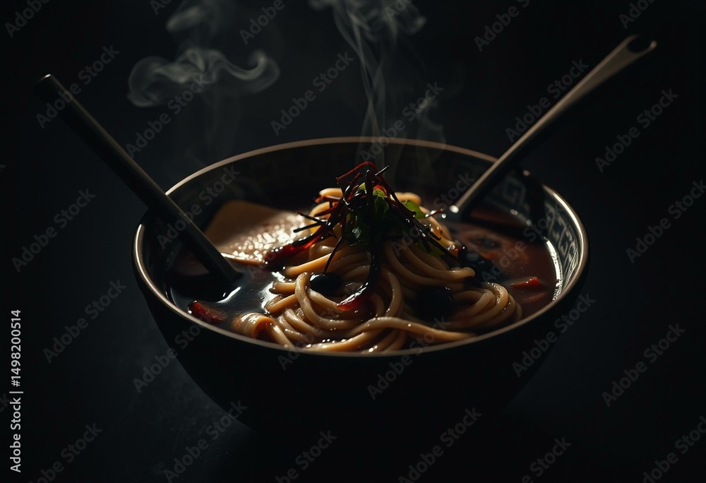 Fototapeta premium Dark and moody food aesthetics