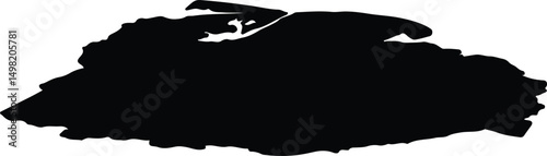 Allaikhovsky Ulus Russia silhouette map