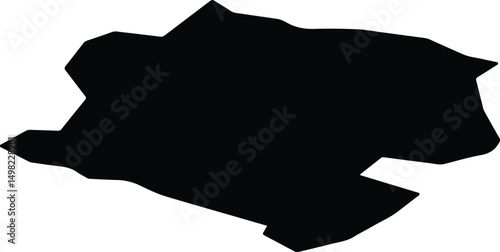 Arvidsjaur Sweden silhouette map