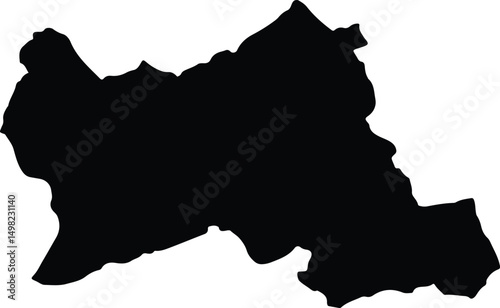 Arque Bolivia silhouette map