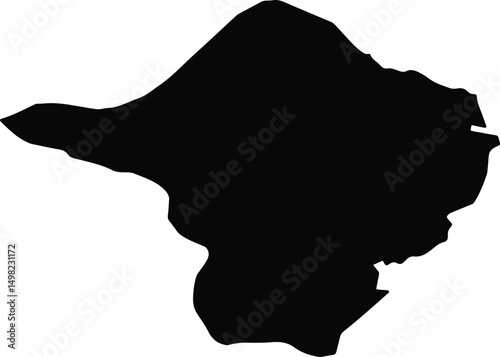 Arpaçay Turkey silhouette map