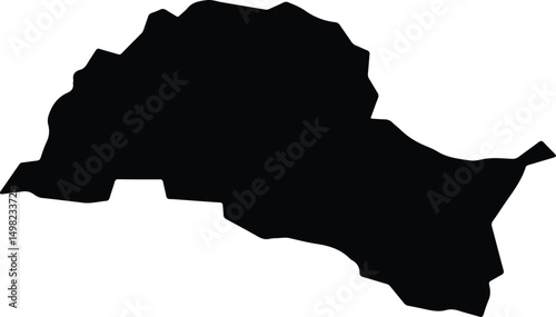 Argo Afghanistan silhouette map