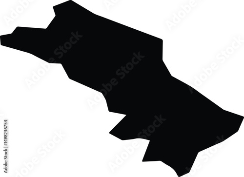 Arbon Switzerland silhouette map