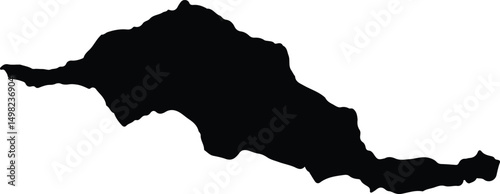 Arbeláez Colombia silhouette map