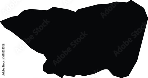 Arapoema Brazil silhouette map