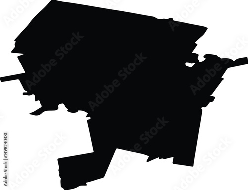 ARAD Romania silhouette map