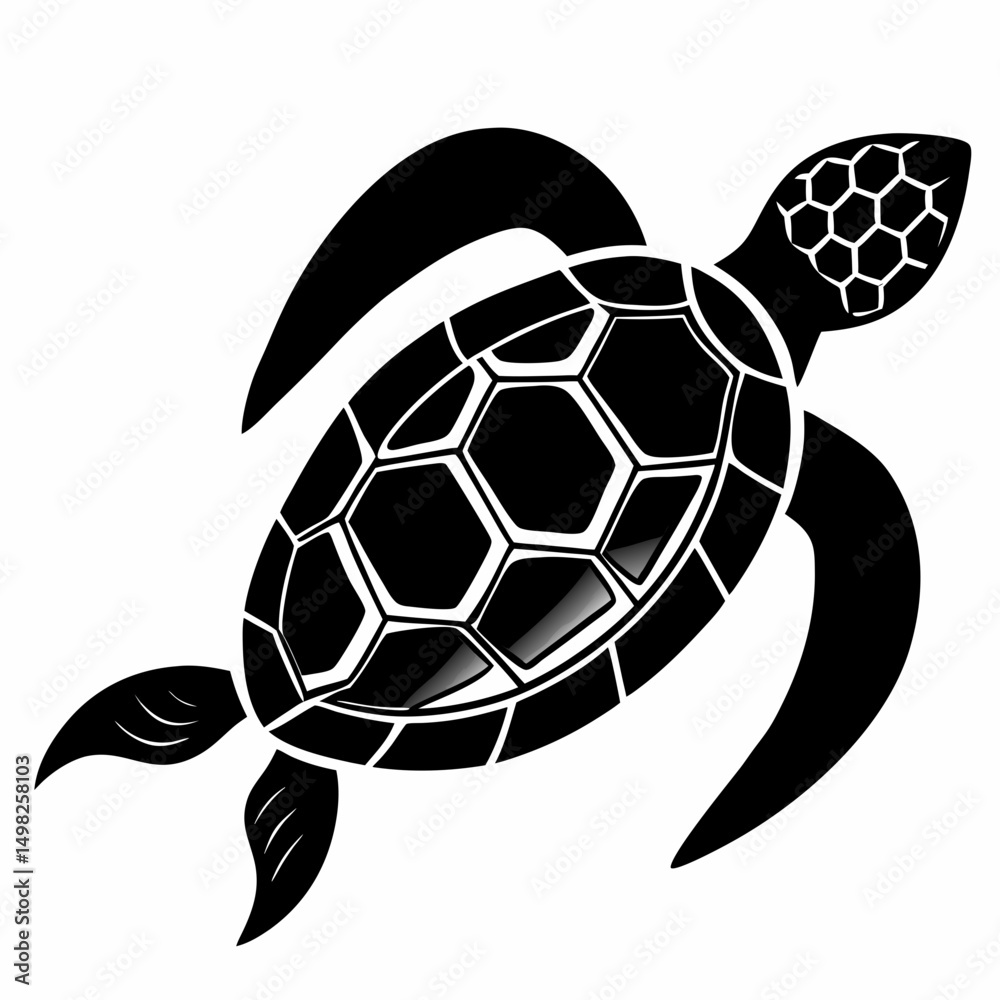 Obraz premium turtle vector illustration