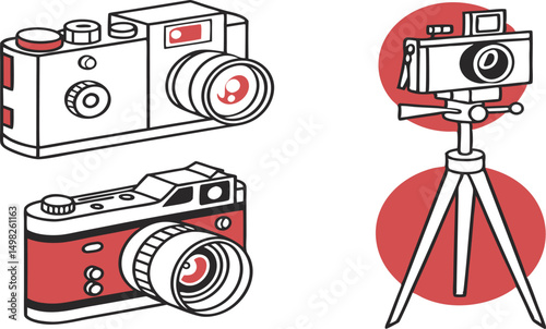 vintage photo camera