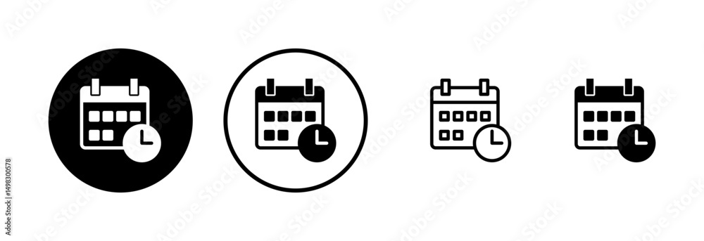 Calendar icon logo design. Calender sign and symbol. Schedule icon symbol Calendar icon logo design. Calender sign and symbol. Schedule icon symbol