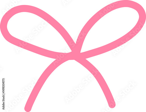 Elegant Hanging Ribbon Bow