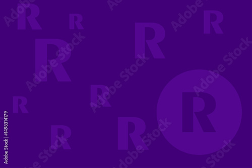 Colorful background featuring various stylized letters on a vibrant purple backdrop
