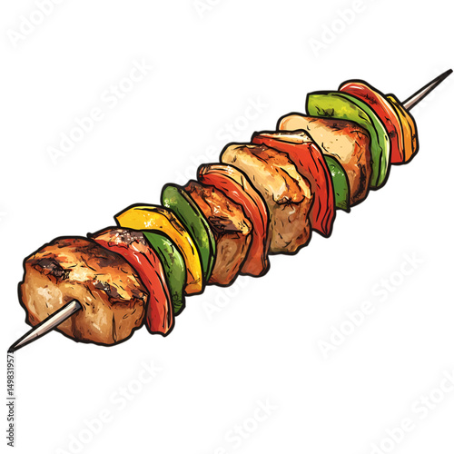 Tasty Chicken Tikka Boti Isolated on  wightchicken tikka boti, tasty chicken boti, isolated chicken tikka, transparent background food, grilled chicken boti, Indian chicken tikka, Pakistani Background