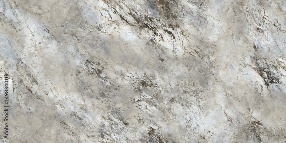 Fototapeta premium Textured stone, hue of gray natural marble - Seamless , pattern , background , tile