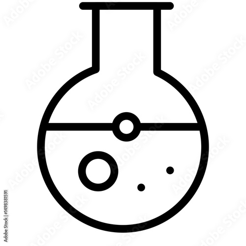 Laboratory icon vector illustration
