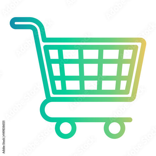 cart Line Gradient Icon