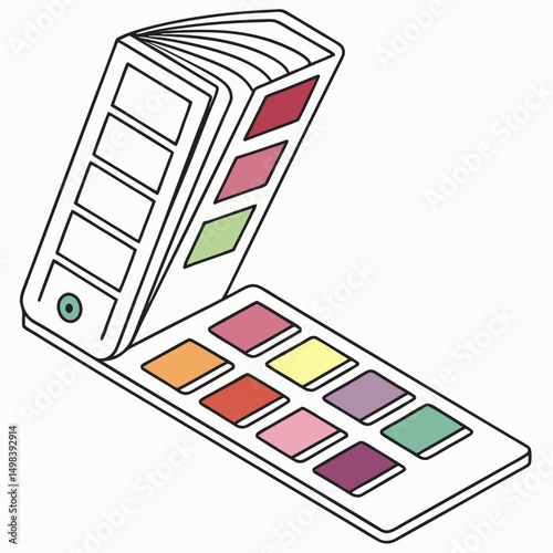 Compact eyeshadow palette makeup kit colorful shades