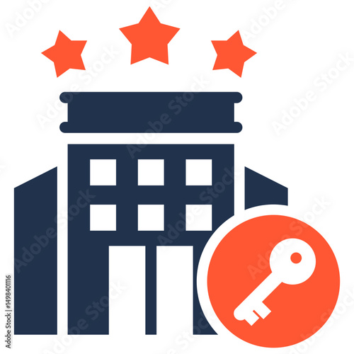Hotel Booking Icon