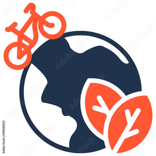 Eco Friendly Travel Icon