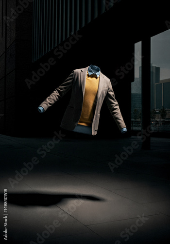 Invisible Body Wearing Clothes