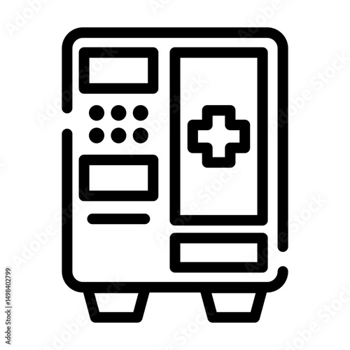 vending machine Line Icon