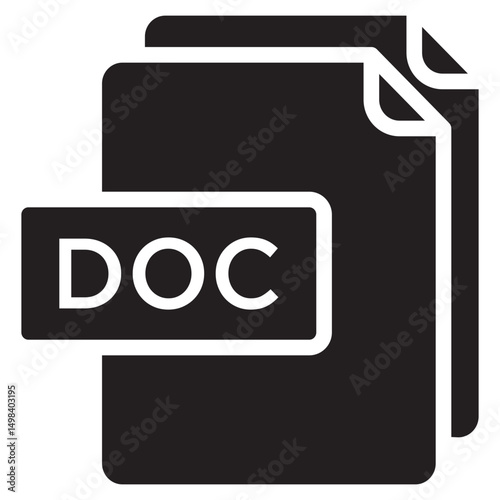 Xls  file glyph icon