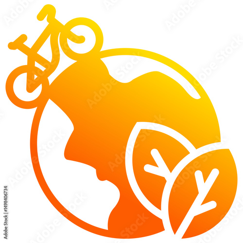 Eco Friendly Travel Icon