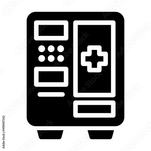 vending machine Solid icon