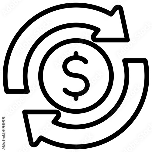 Currency Exchange Icon