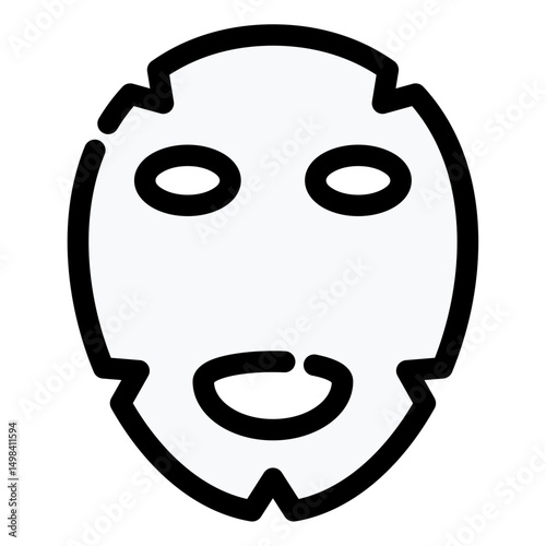 face mask vector icon