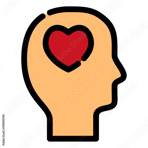 mindfulness vector icon